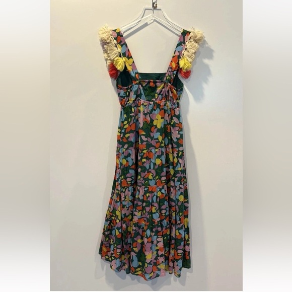 J. Crew Womens Tassel Dress In Confetti Floral Size XXS - Picture 3 of 10